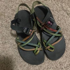 Womens rainbow chacos
